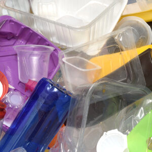 Pile of Plastic Containers